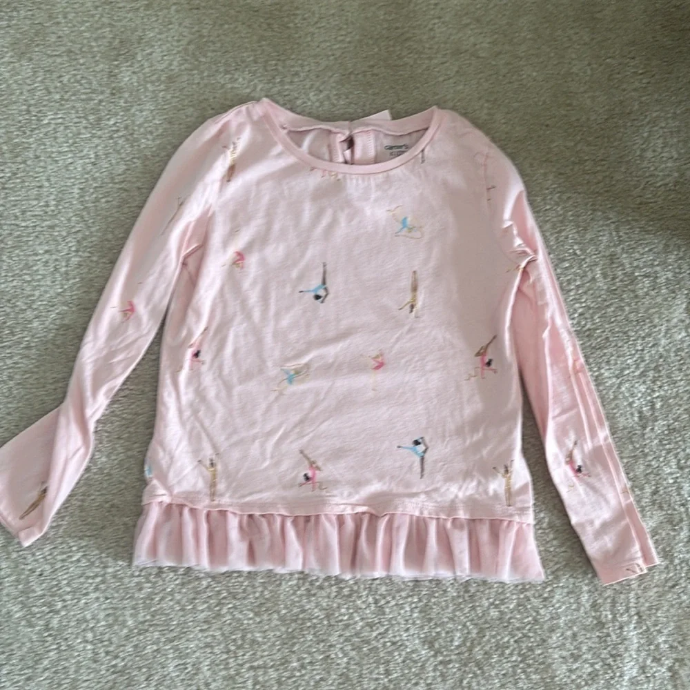 LOT Girls Long Sleeve Tops/Sweatshirt Size 7